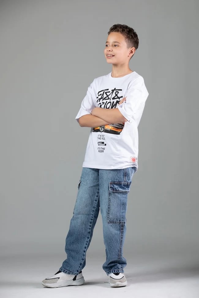 Oversize Cotton Printed T-Shirt