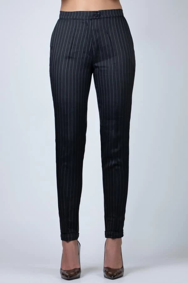high waisted trousers