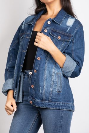 oversized denim jacket