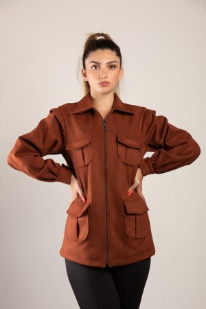 oversized jacket with pockets