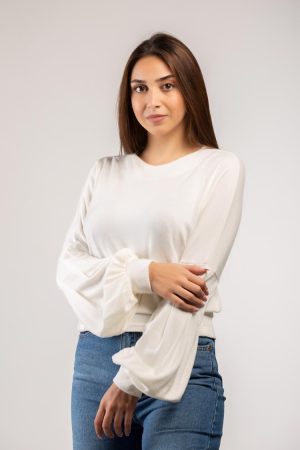 pleat detail top
