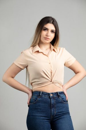 knot crop top