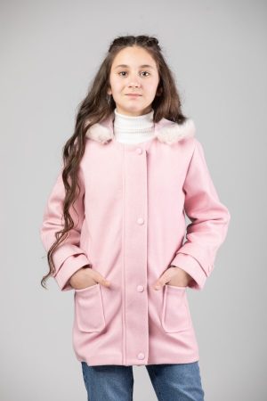 Tweed  Midi Jakcet With Fur