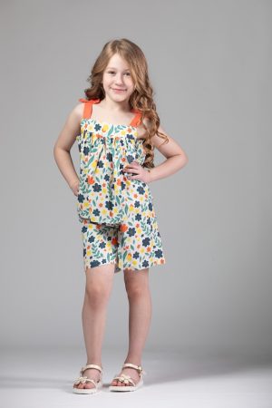 Midi Floral Short