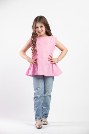 Wide Leg Jeans Pant