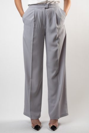Gaberdine Wide Pant