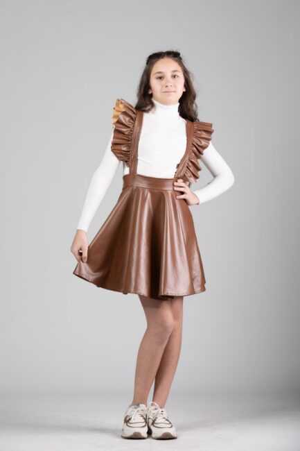 Skirt Jumpsuit Lather