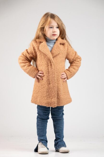 fur boucle coat