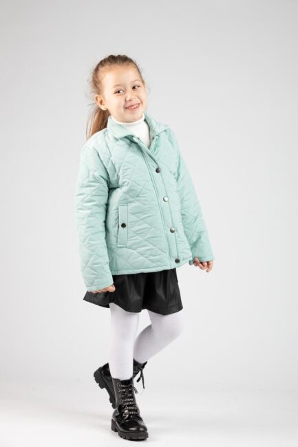 quilted water-repellent jacket