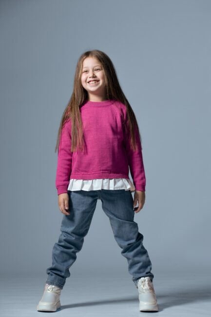 Knitted Sweater Textured