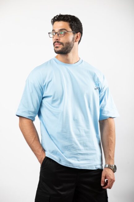 Over Size Cotton Printed T-Shirt