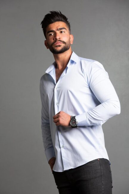 100% cotton slim fit shirt