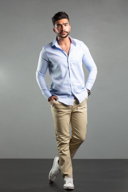 100% cotton slim fit shirt