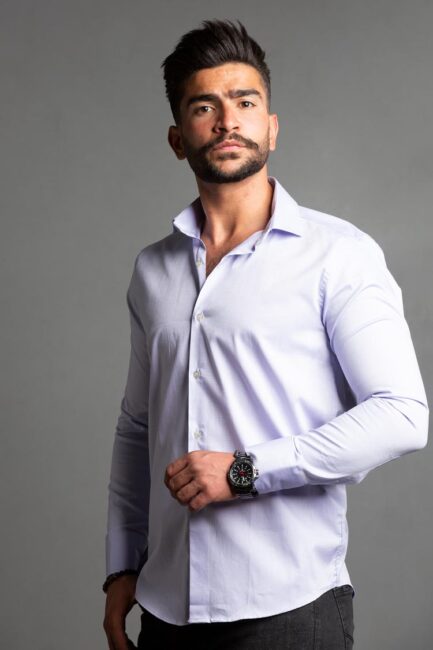 100% cotton slim fit shirt