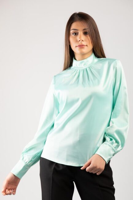 Satin blouse