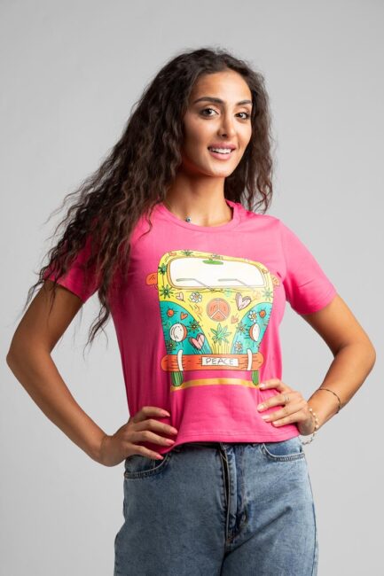 cotton printed T-shirt