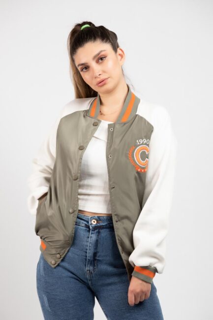 Oversized Bomber Jacket