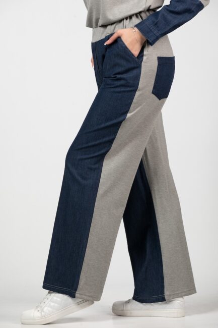 Straight Pant Cotton With Tencel