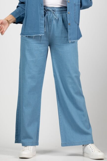 Straight Tencel Pant