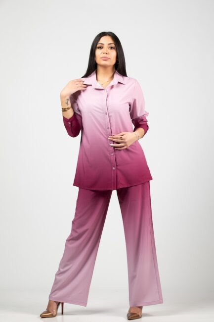 Grade Colors Suit Shirt