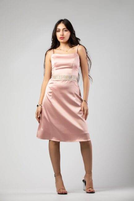 Midi Dress Satin