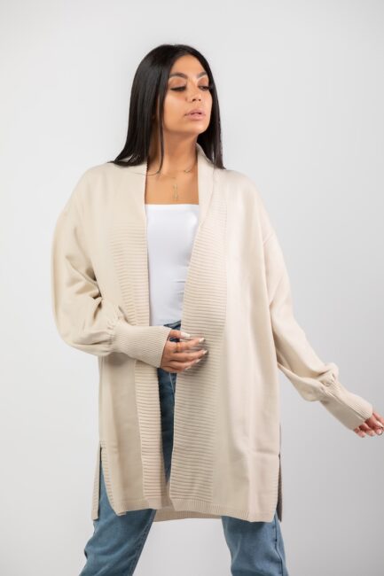 Long Knitted Cardigan