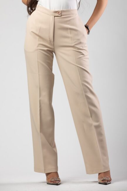 Slim Straight Suit Pant