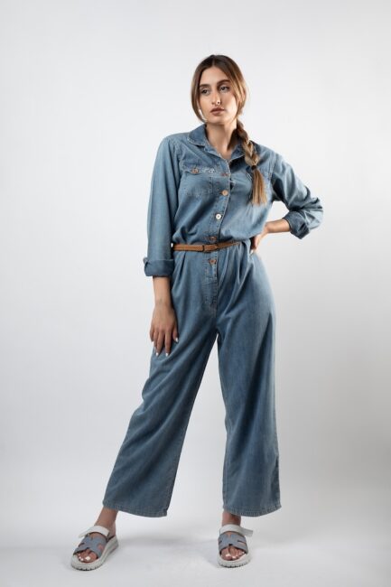 Tencel Long Sleeve Over All