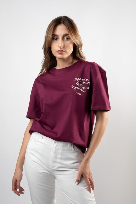 Over Size Cotton Printed T-Shirt