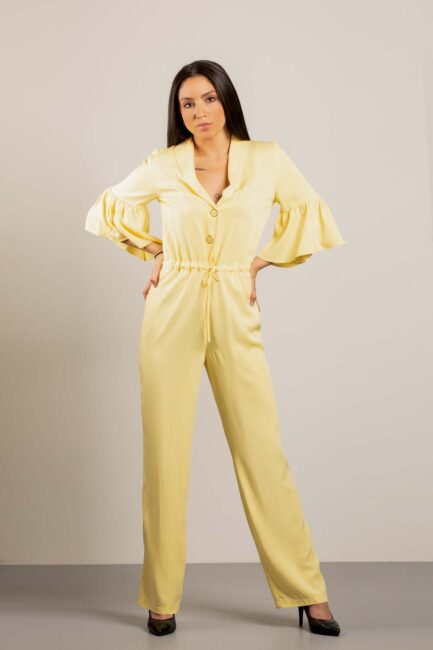 RUFFELS SLEEVES OVERALL