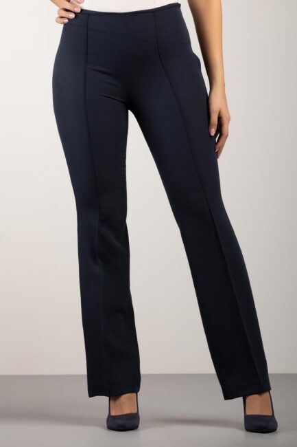 pleat detail trousers
