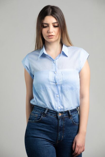 cotton striped shirt