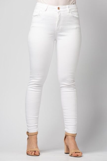 high-waist skinny jeans 696