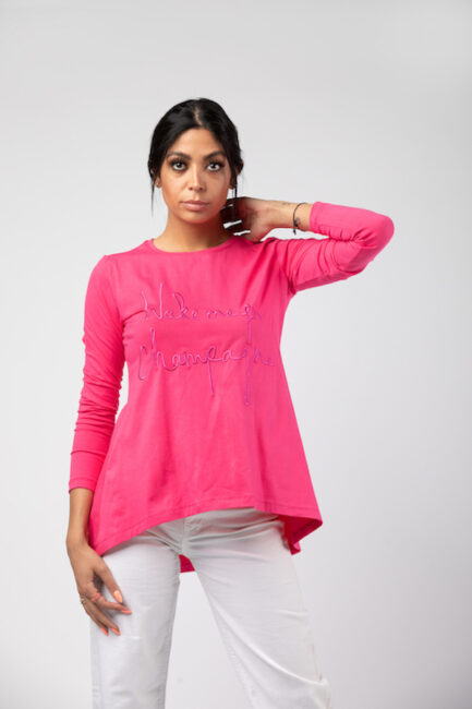 printed cotton t-shirt