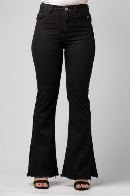 High waist flare jeans 670