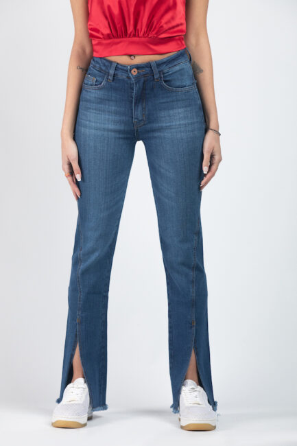 slit him flared jeans 670