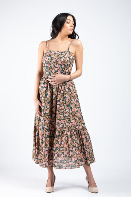 cotton printed dress