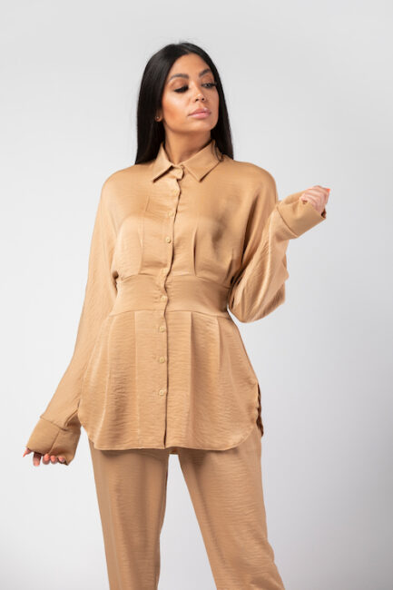 Textured Shirt With Buttons