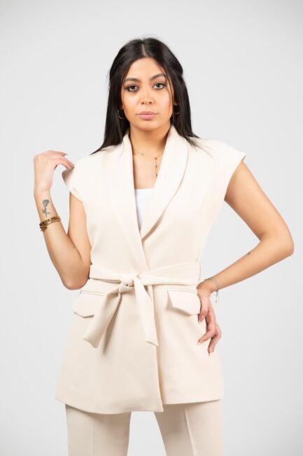Vest With Belt