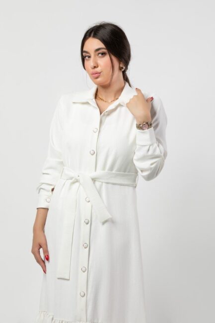 Long Dress With Bellt