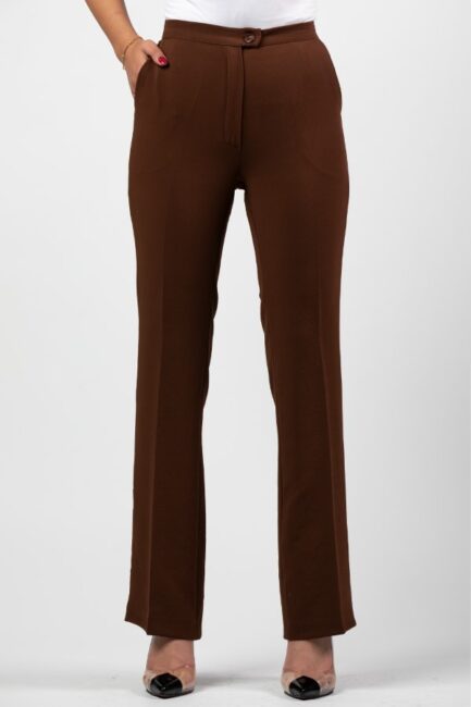 Slim Straight Suit Pant