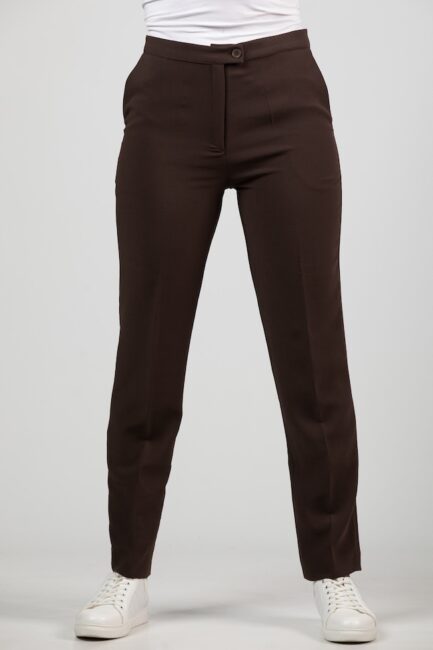 Slim Straight Suit Pant