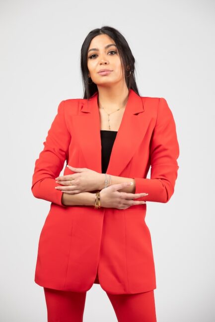 Slim Straight Suit Pant