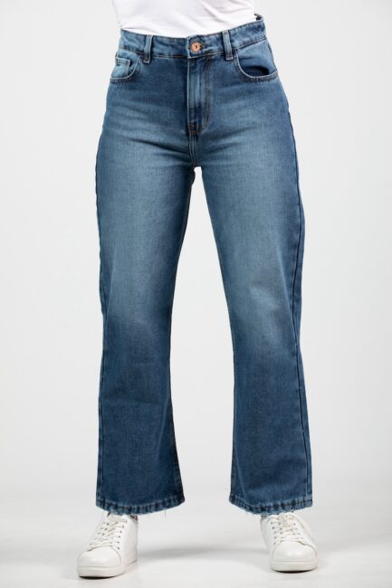 Wide Straight Jeans Pant