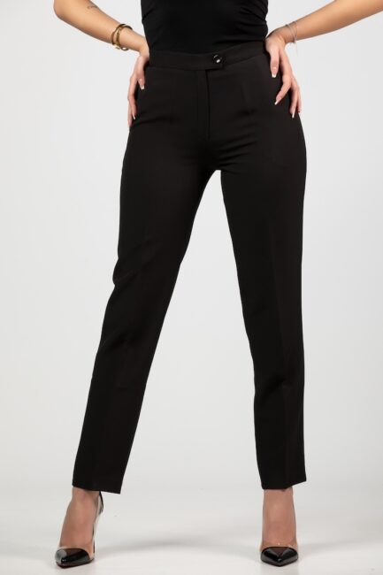 Slim Straight Suit Pant