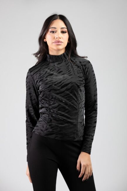 High Neck Lather Top