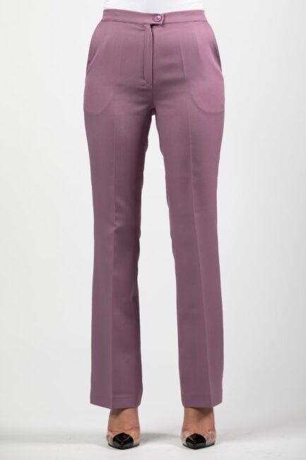 Slim Straight Suit Pant