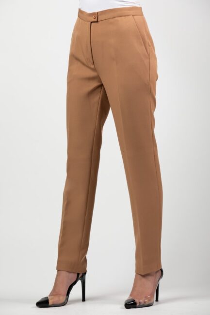 Slim Straight Suit Pant
