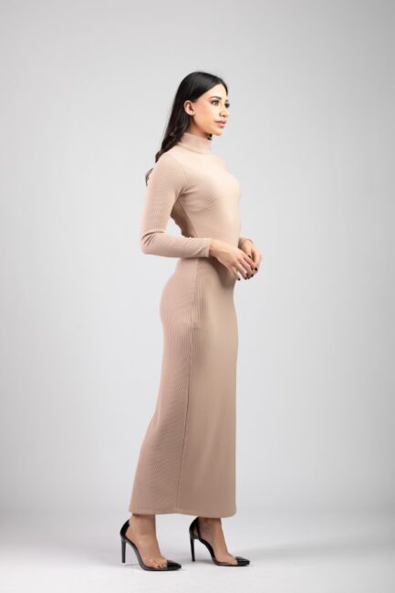 Rib Long Dress