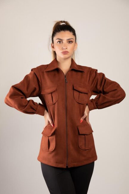 oversized jacket with pockets